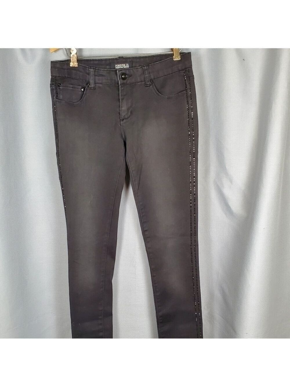 Forever 21 black jeans, size 27 - Picture 2 of 6